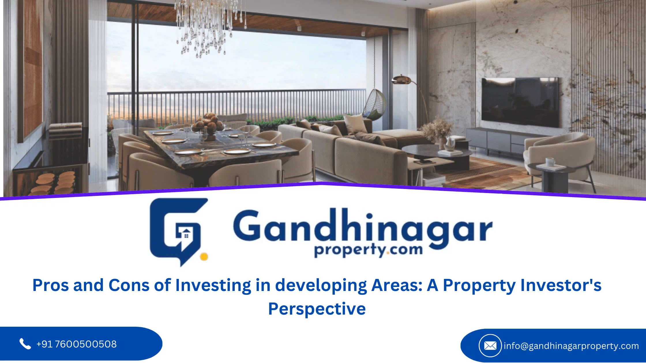 Pros and Cons of Investing in developing Areas: A Property Investors Perspective