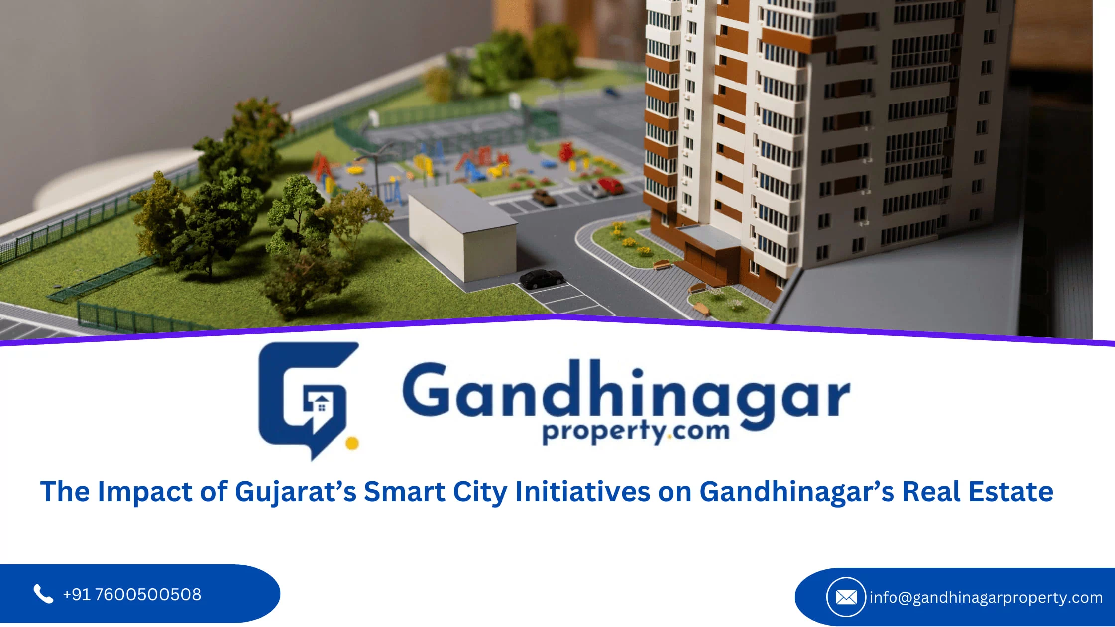 The Impact of Gujarat  Smart City Initiatives on Gandhinagar Real Estate