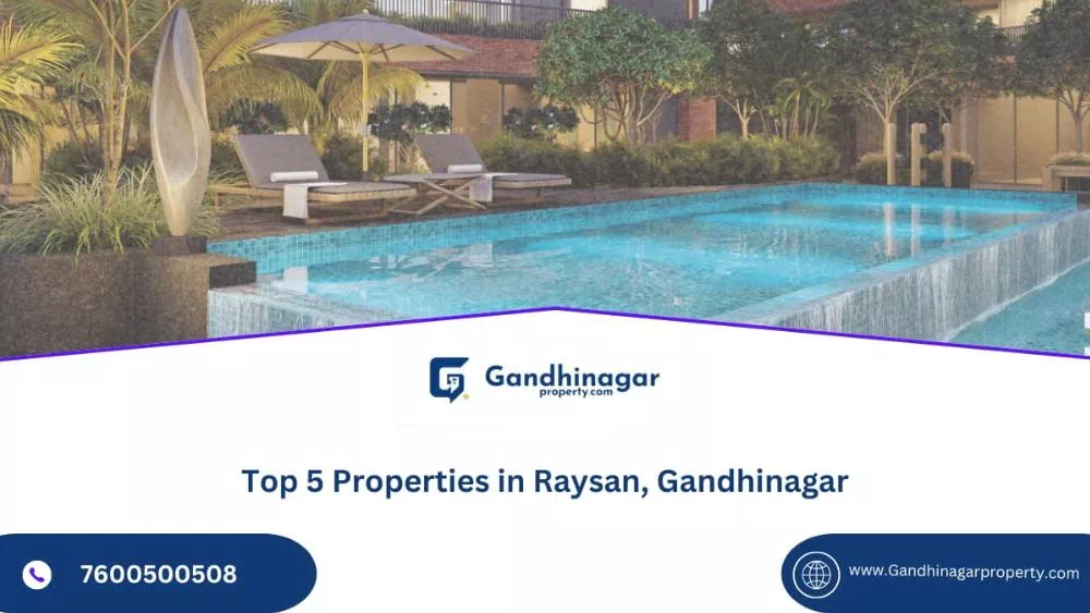 Top 5 Properties in Raysan Gandhinagar