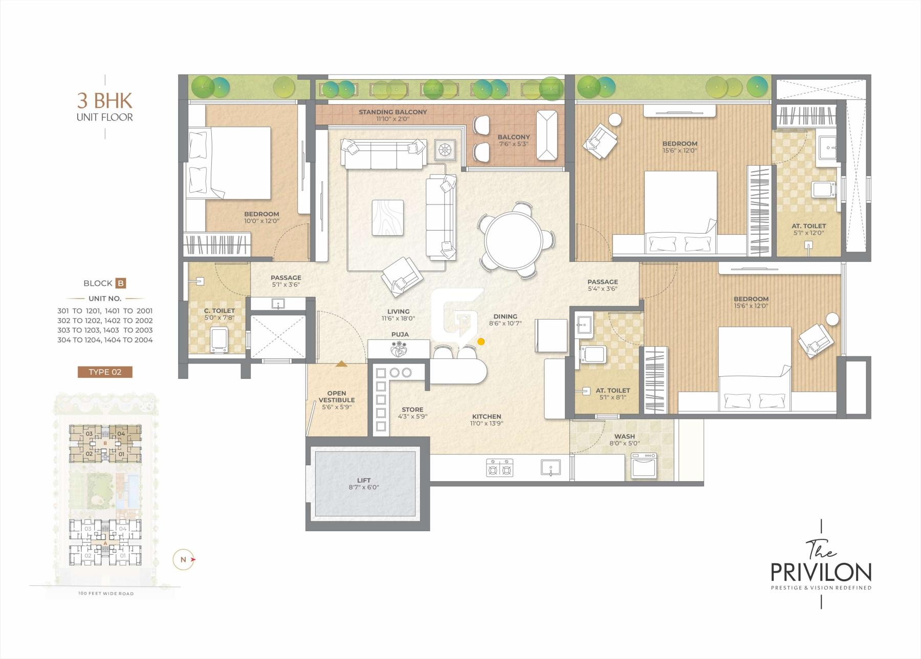 The_Privilon_Floor_Plan_B