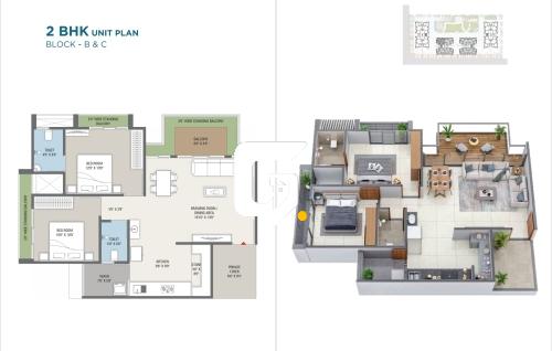 127_Revanta_Fortune_2_Floor_Plan_2_BHK