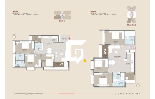 PRAVESH Flat plan