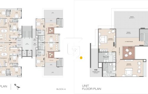 Atmos Flat layout plan