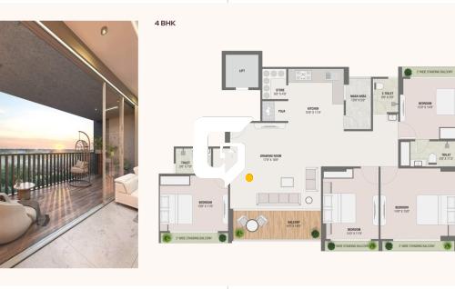 Ocean Sky Flat t plan