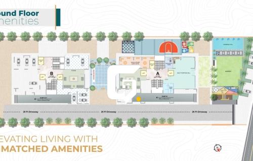 Kumbh Avyanna Flat layout plan